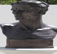 Adam Lindsay Gordon Bronze Bust - Accommodation Sydney