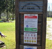 Dog on the Tucker Box Recreational Trail - Accommodation Sydney