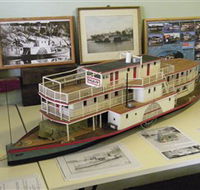 Wentworth Model Paddlesteamer Display - Accommodation Sydney