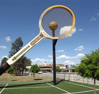 Barellans Big Tennis Racquet - Accommodation Sydney