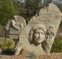 Heritage Sculptures at Pensioners Hill Lookout - Accommodation Sydney