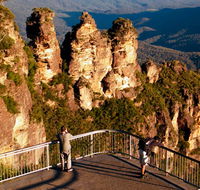 Echo Point lookout Three Sisters - Accommodation Sydney