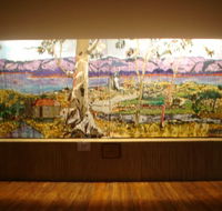 Adaminaby Memorial Hall Stage Curtain - Accommodation Sydney