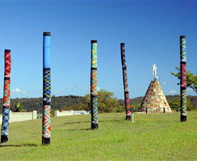 Maclean Tartan Power Poles - Accommodation Sydney 0