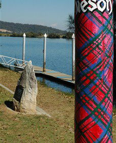 Maclean Tartan Power Poles - Accommodation Sydney 1