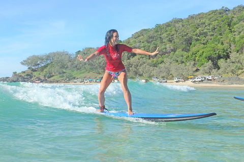 Rainbow Beach Surf Lesson Australia\'s Longest Wave 4X4 Adventure - Accommodation Sydney 2