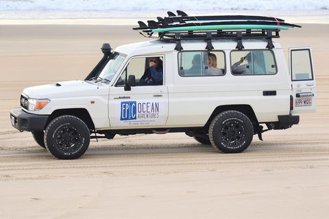 Rainbow Beach Surf Lesson Australia\'s Longest Wave 4X4 Adventure - Accommodation Sydney 7