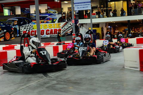 Indoor Go-Kart Racing At Game Over On The Gold Coast - Sydney 4u 0