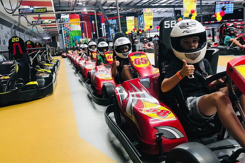 Indoor Go-Kart Racing At Game Over On The Gold Coast - Sydney 4u 5