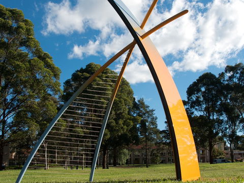 Sculpture Walk At WSU Campbelltown Campus - Sydney 4u 1