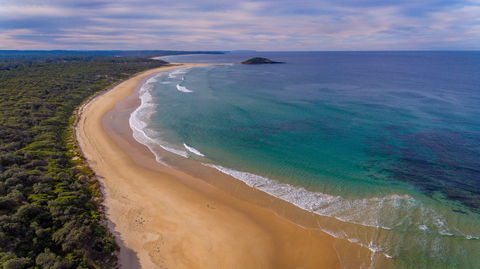 Tabourie Point Beach - Accommodation Sydney 0