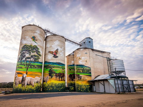 Grenfell Commodities Silos - Accommodation Sydney 0