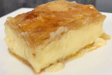 ONLINE CLASS Greek Galaktoboureko Cooking Class Melbourne - Sydney 4u 1