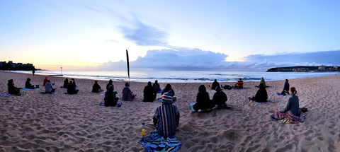 Making Meditation Mainstream: Free Beach Meditation Session South Manly - Accommodation Sydney 0