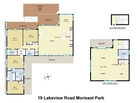 Morisset Bay Waterfront Views Lake House Looking Over Trinity Marina - Sydney 4u 4