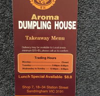 Aroma Dumpling House - Accommodation Sydney