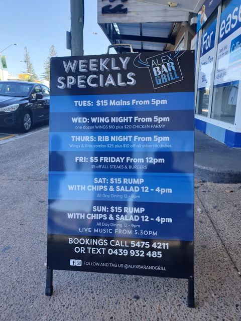 The Alex Bar & Grill - Sydney 4u 5