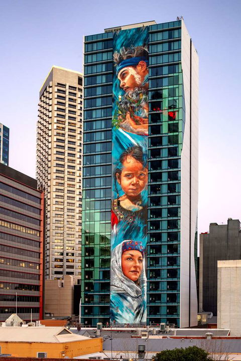 Art Series - The Adnate - Sydney 4u 1