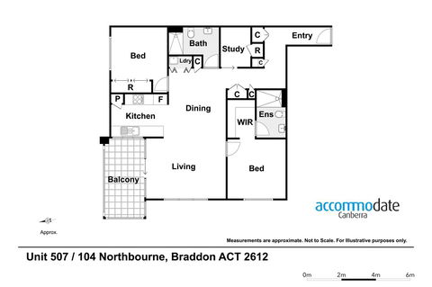 IQ Smart Apartments 704 Braddon ACT - Sydney 4u 5