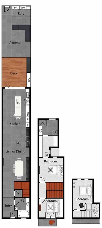 3 Storey Home Close Walk To Fox Studios SCG & City - Sydney 4u 22