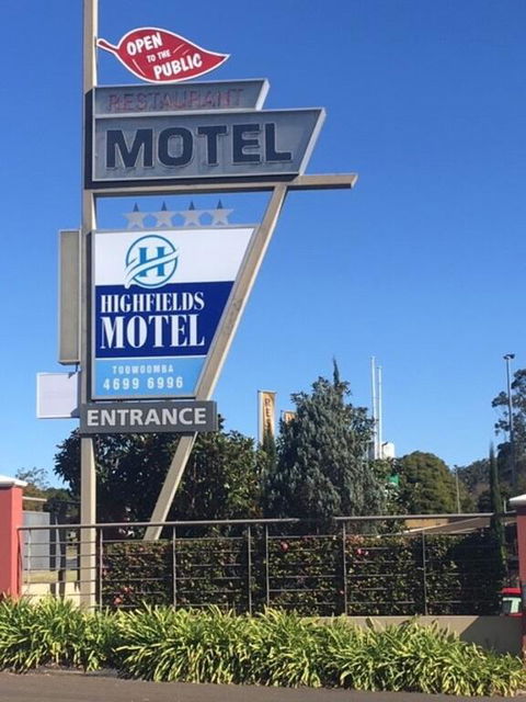 Highfields Motel Toowoomba - Sydney 4u 1