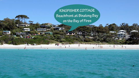 KINGFISHER COTTAGE Beachfront At The Binalong Bay - Accommodation Sydney 16