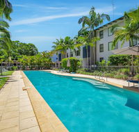 Baden 65 - Rainbow Shores Overlooking lap pool Ground Floor Air Conditioning - Sydney 4u