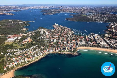 Private Helicopter Flight Over Sydney & Beaches For 2 Or 3 People - 30 Minutes - Sydney 4u 3