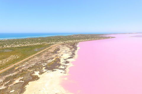 Pink Lake + Abrolhos Islands Scenic Flight - Sydney 4u 4