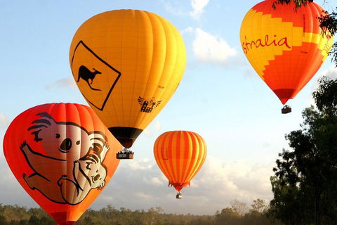 Natural Bridge & Springbrook Waterfalls Tour + Hot Air Balloon With Breakfast - Sydney 4u 0