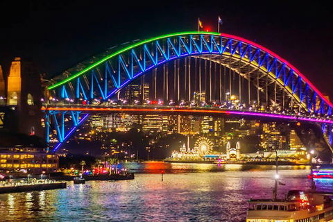 Vivid 90-Minute Sydney Harbour Intimate Catamaran Cruise With Canapes - Sydney 4u 0