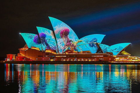 Vivid 90-Minute Sydney Harbour Intimate Catamaran Cruise With Canapes - Sydney 4u 2