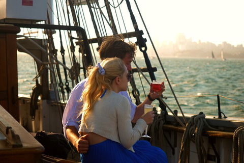 Sydney Harbour Tall Ship Wine & Canapes Evening Cruise - Sydney 4u 1