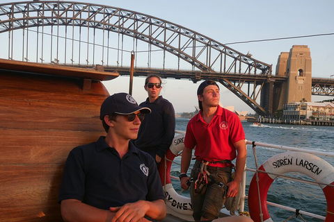 Sydney Harbour Tall Ship Wine & Canapes Evening Cruise - Sydney 4u 5